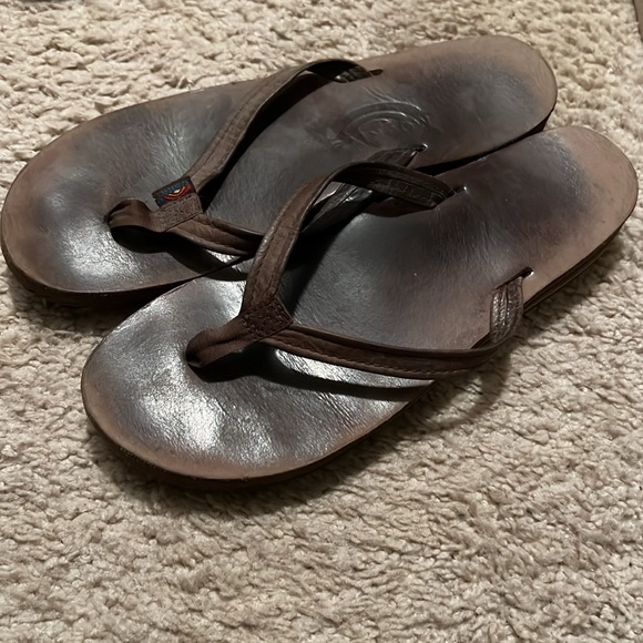 Size 8 women’s Rainbow flip flops - Picture 3 of 4